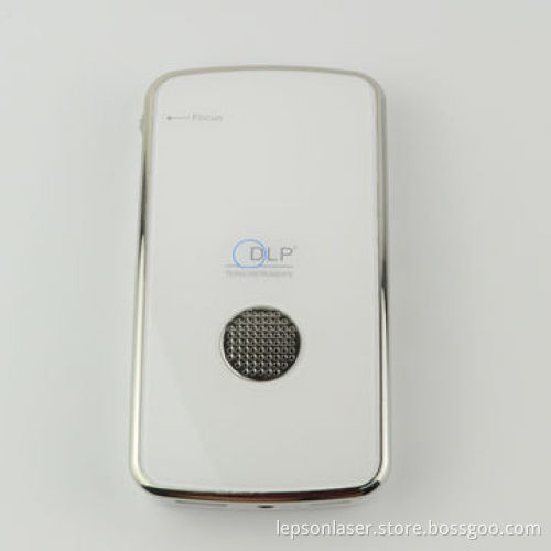 Mini DLP pocket projector RGB LED light built-in high capacity batteryNew